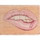 Lip Tease Turkish Design Handmade Wool Rug